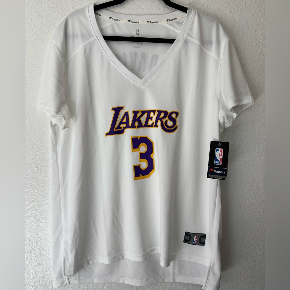 Women's Los Angeles Lakers Anthony Davis Fanatics White